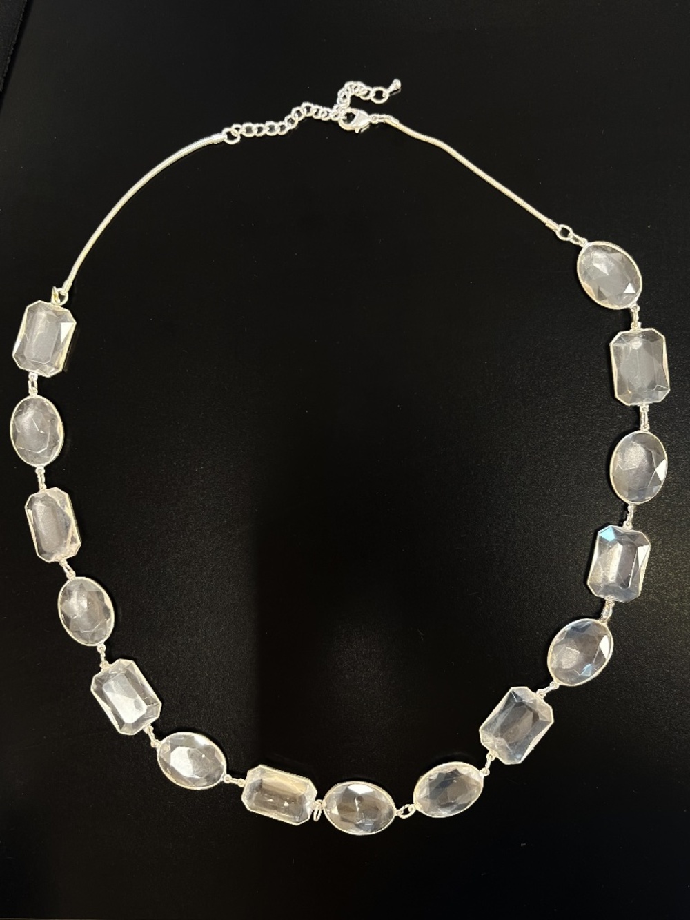 Chunky Jewel Long Necklace